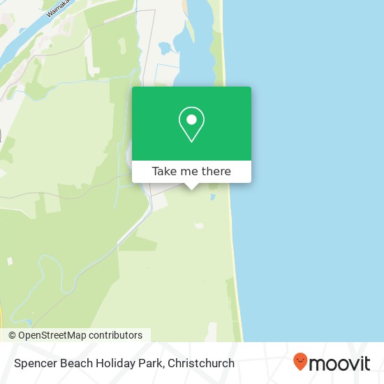 Spencer Beach Holiday Park map