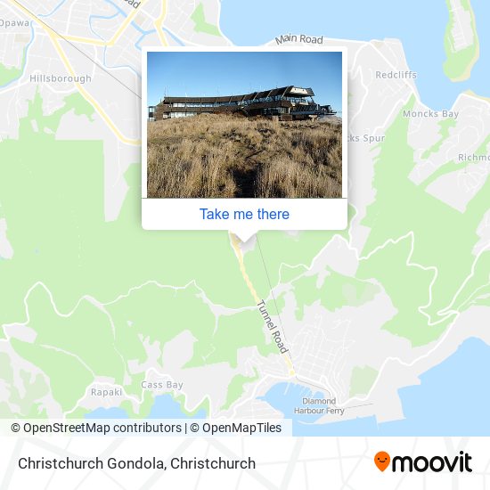 Christchurch Gondola地图