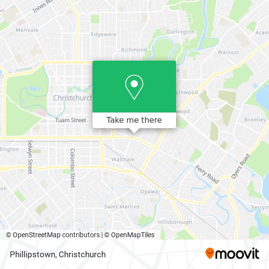 Phillipstown map