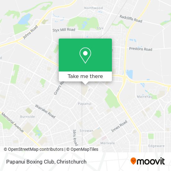 Papanui Boxing Club地图