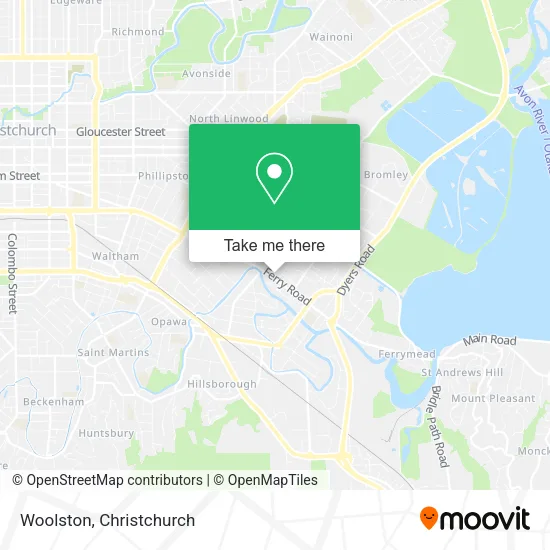 Woolston map
