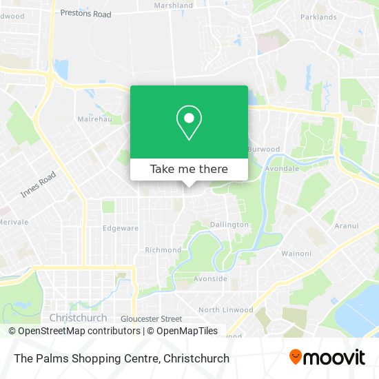 The Palms Shopping Centre map