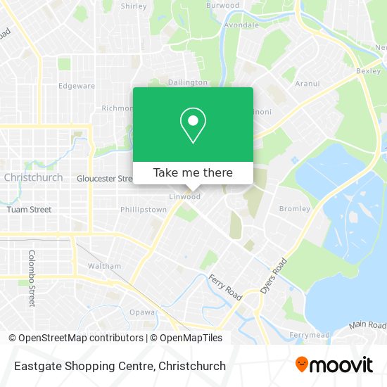 Eastgate Shopping Centre map