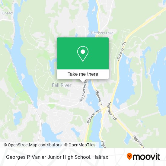 Georges P. Vanier Junior High School map