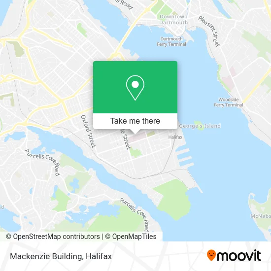 Mackenzie Building map