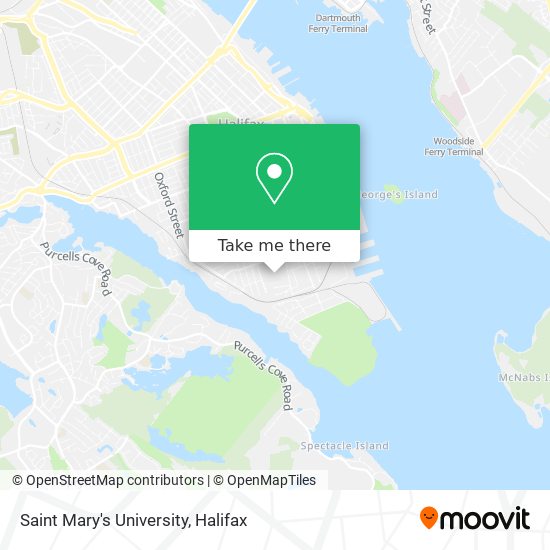 Saint Mary's University map