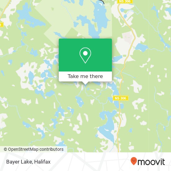 Bayer Lake map