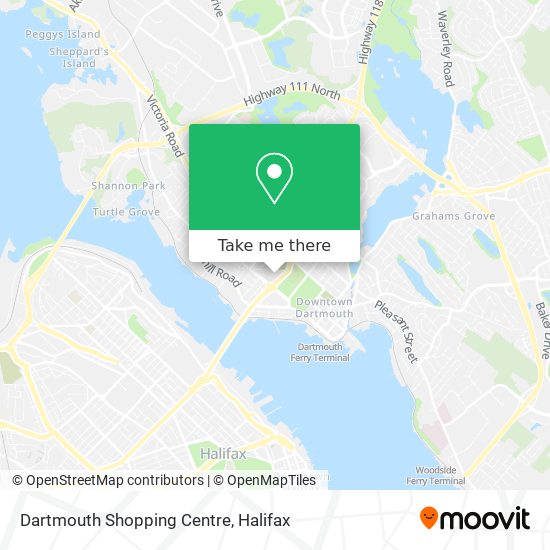 Dartmouth Shopping Centre map