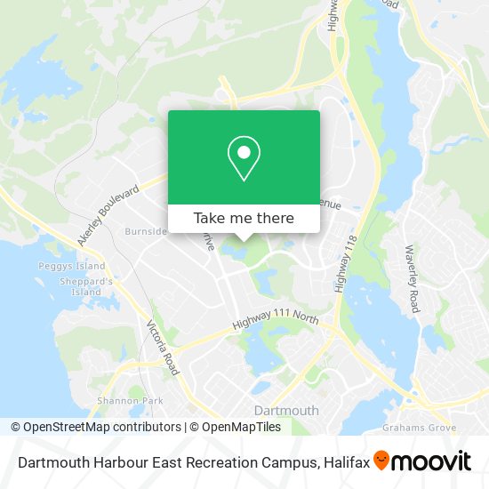 Dartmouth Harbour East Recreation Campus plan