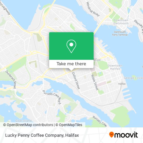 Lucky Penny Coffee Company map