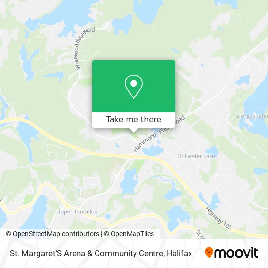 St. Margaret’S Arena & Community Centre map