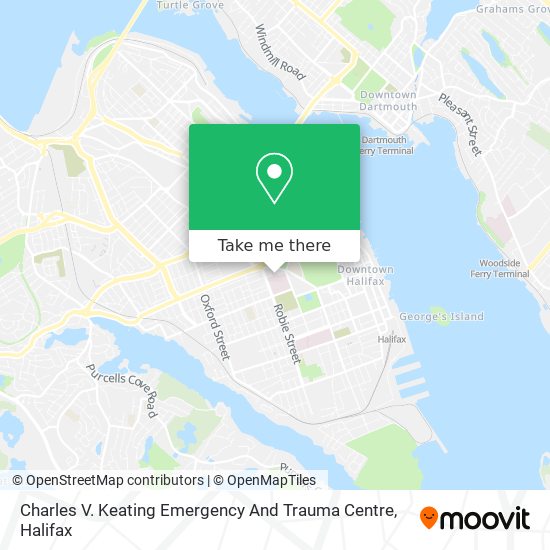 Charles V. Keating Emergency And Trauma Centre map