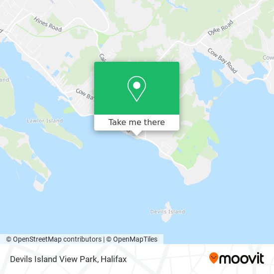 Devils Island View Park plan