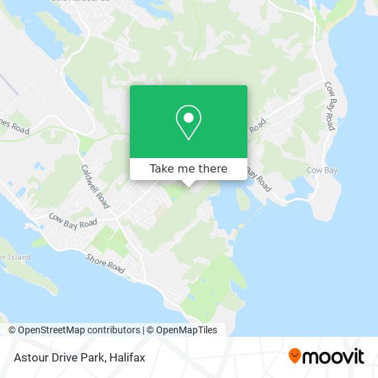 Astour Drive Park map