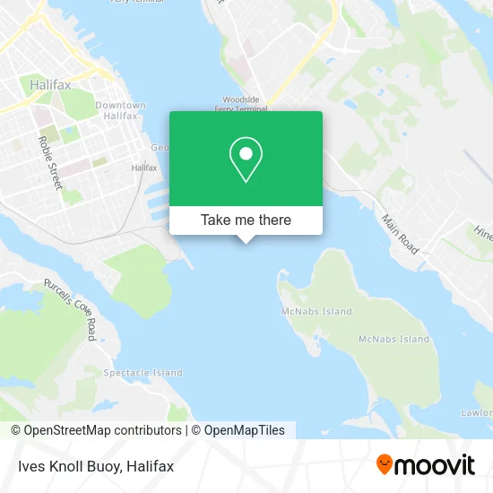 Ives Knoll Buoy map