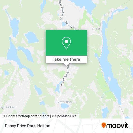 Danny Drive Park map