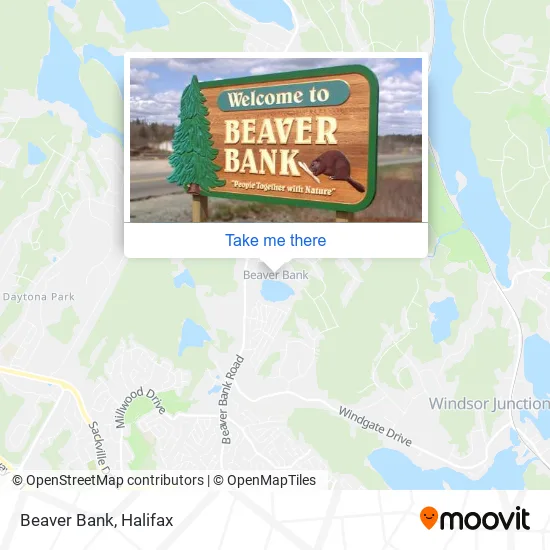 Beaver Bank map