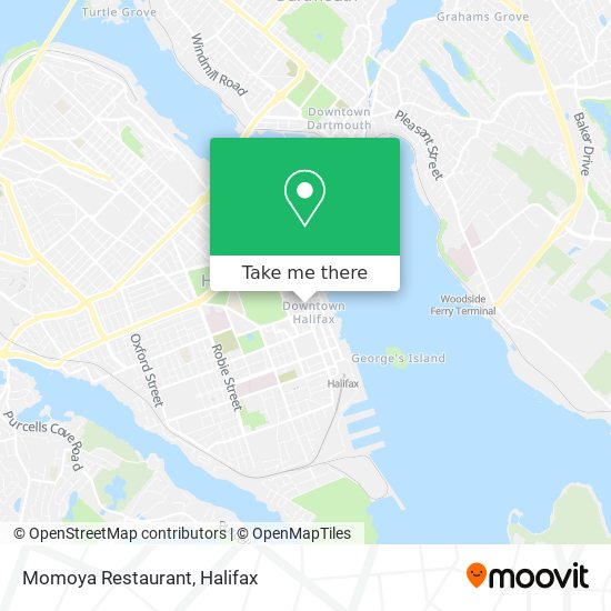 Momoya Restaurant plan