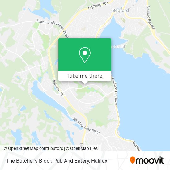 The Butcher's Block Pub And Eatery map