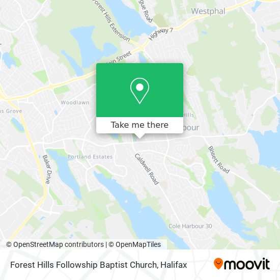 Forest Hills Followship Baptist Church plan