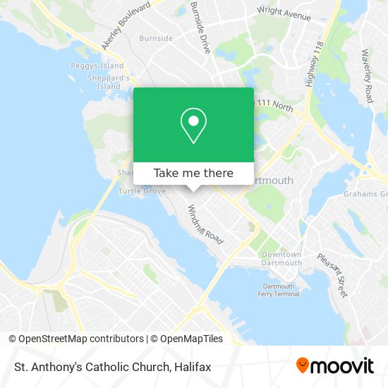 St. Anthony's Catholic Church plan