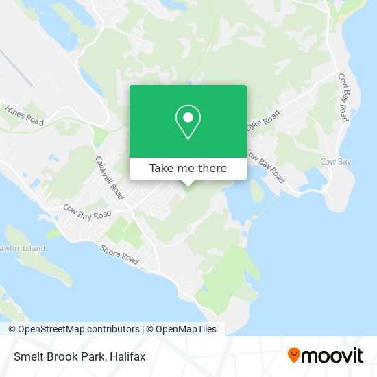 Smelt Brook Park map