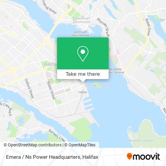 Emera / Ns Power Headquarters map