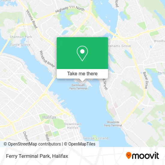 Ferry Terminal Park map