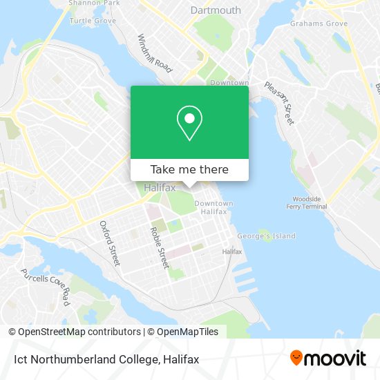 Ict Northumberland College map