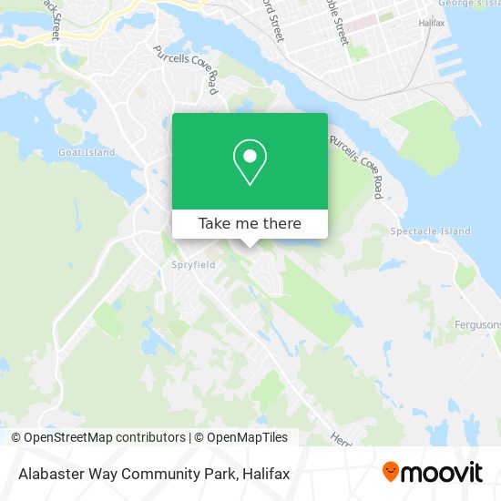 Alabaster Way Community Park map