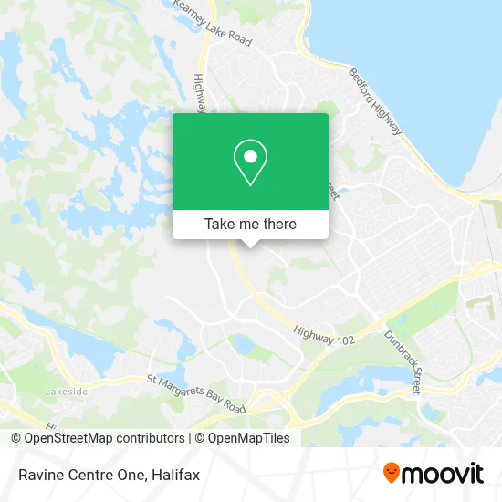 Ravine Centre One map