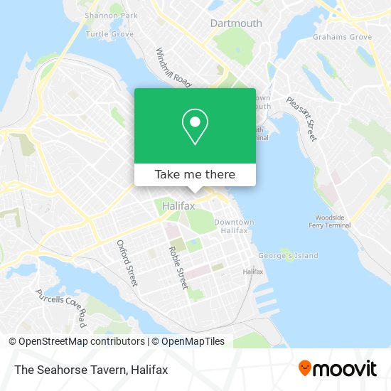 The Seahorse Tavern map