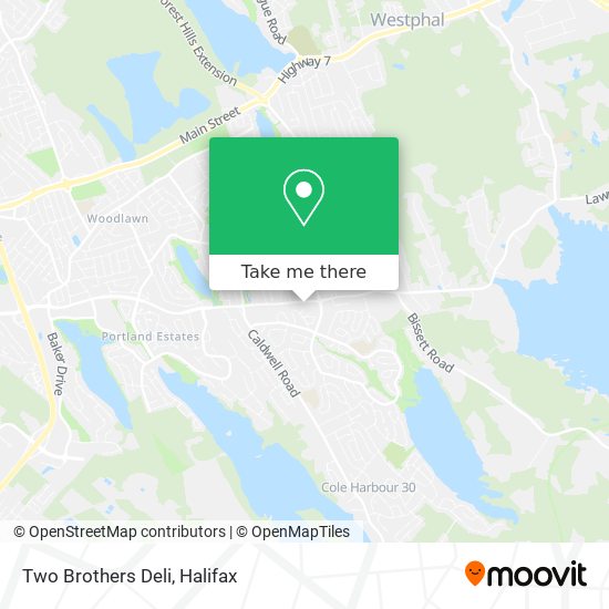 Two Brothers Deli plan