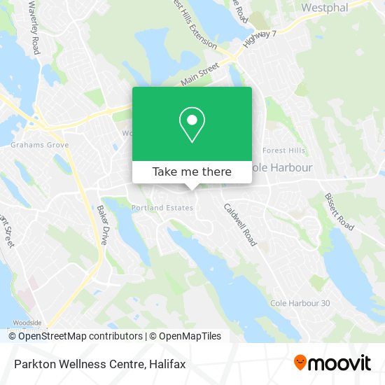 Parkton Wellness Centre plan