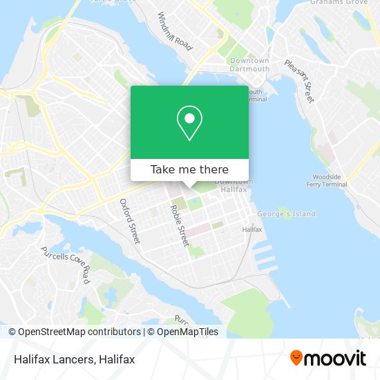 Halifax Lancers map