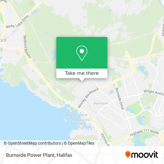 Burnside Power Plant map