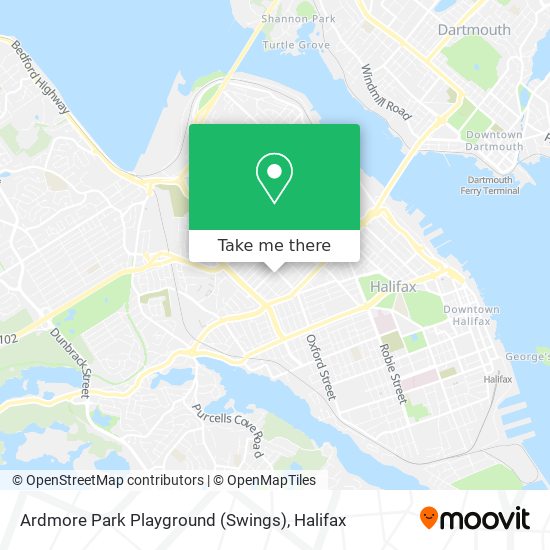 Ardmore Park Playground (Swings) map