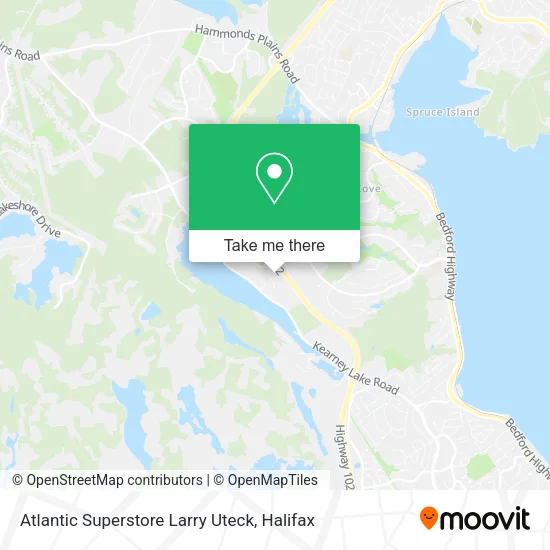 Atlantic Superstore Larry Uteck map