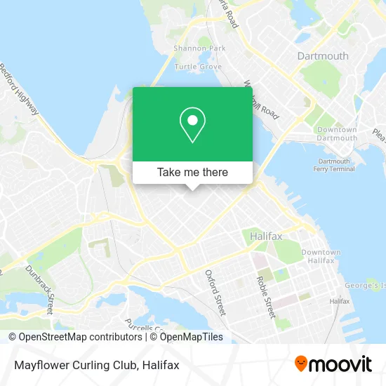 Mayflower Curling Club map