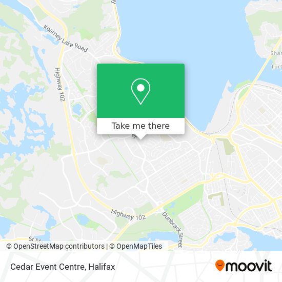 Cedar Event Centre plan