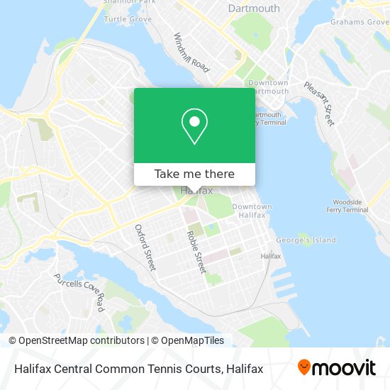 Halifax Central Common Tennis Courts plan