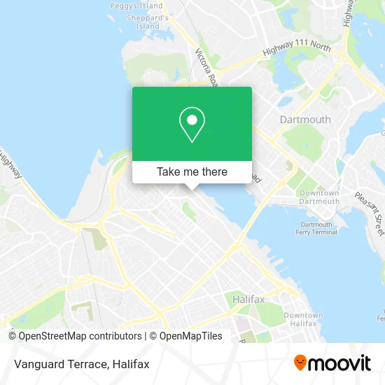 Vanguard Terrace map