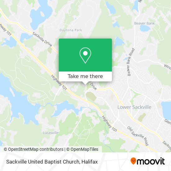 Sackville United Baptist Church plan