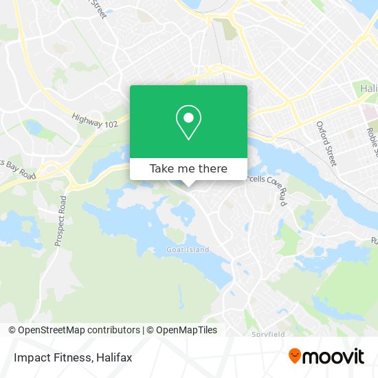 Impact Fitness map