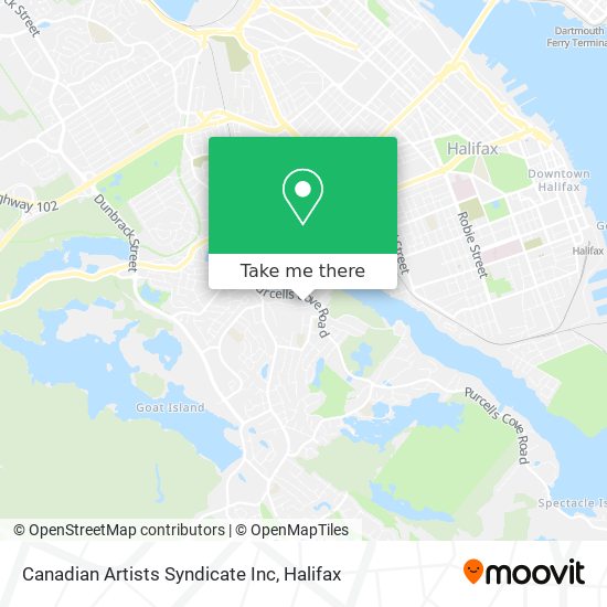 Canadian Artists Syndicate Inc map