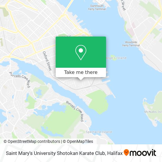 Saint Mary's University Shotokan Karate Club map