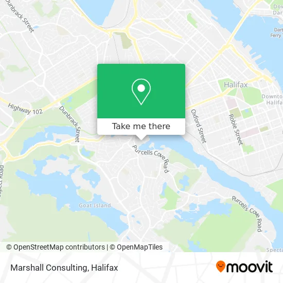 Marshall Consulting map