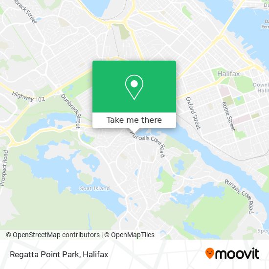 Regatta Point Park map