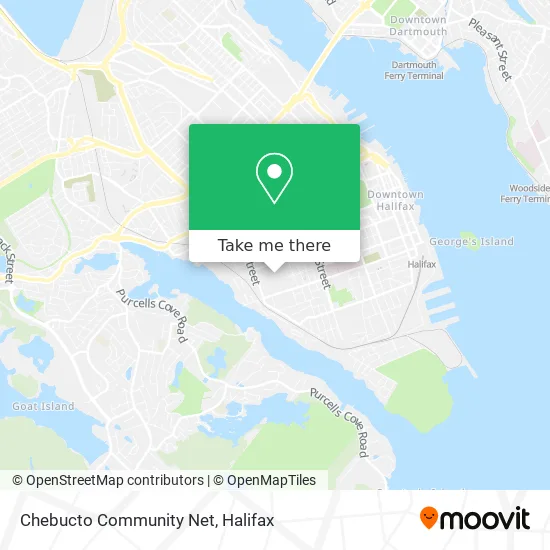 Chebucto Community Net map