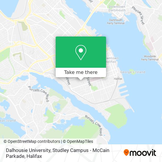 Dalhousie University, Studley Campus - McCain Parkade plan